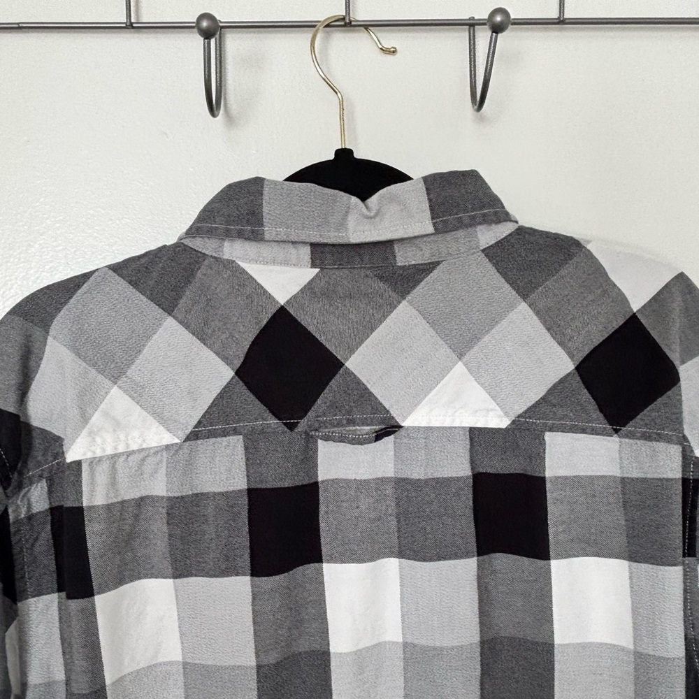 Sun + Stone • Men's Burke Regular-Fit Plaid Button-Down Shirt - Size XXL - Picture 4 of 16